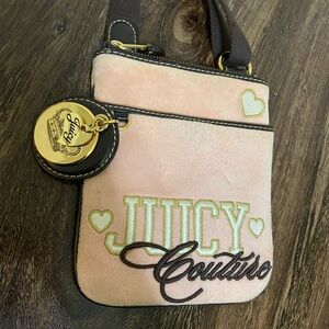 Juicy Couture body cross purse Y2K